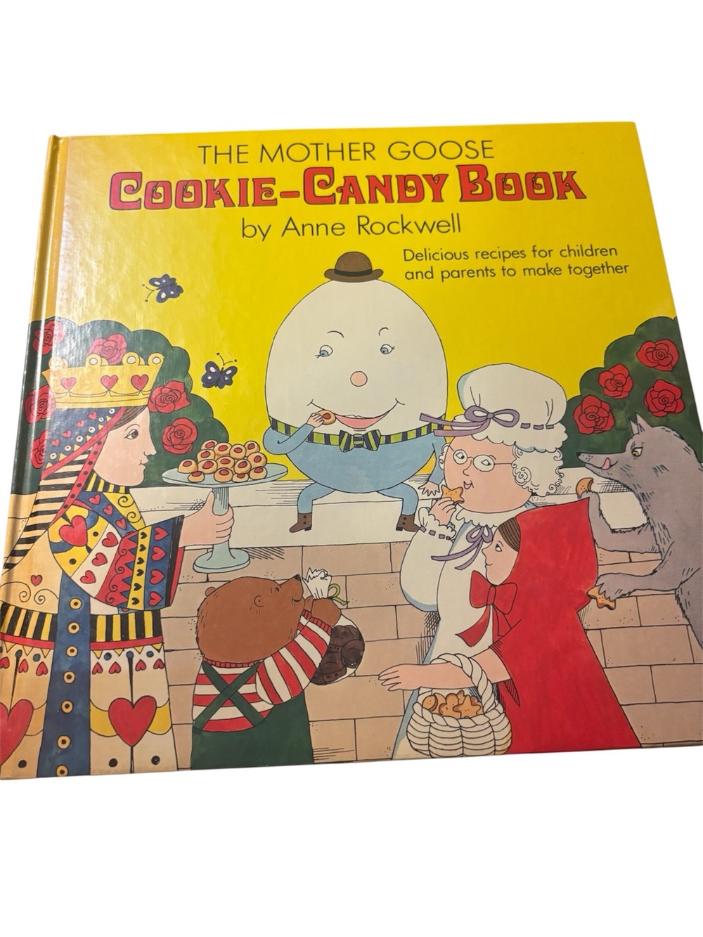 Vintage1983the mother goose cookie-candy book by Anne Rockwell true 1st edition